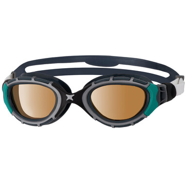 ZOGGS PREDATOR FLEX POLARIZED S Swimming Goggles Brown/Grey/Black 0